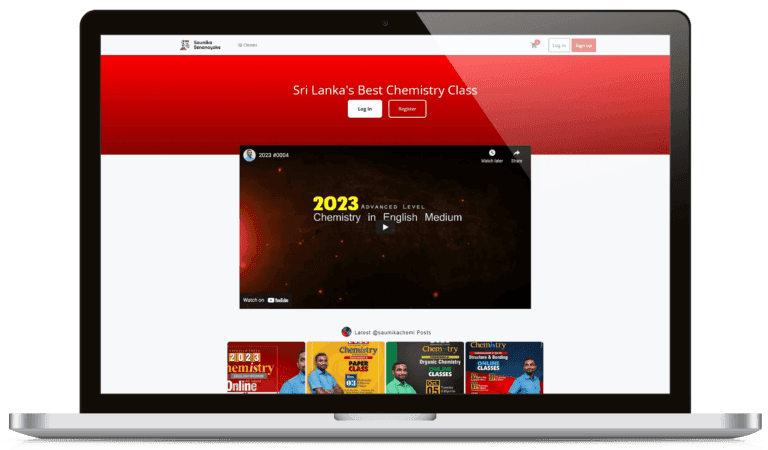 Saumika Senanayake Learning Management System project preview