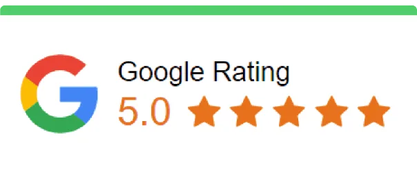 Google 5.0 rating