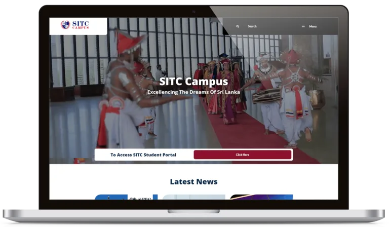 SITC Campus Website Development project preview