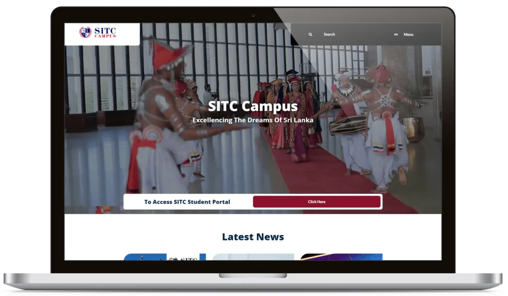 SITC Campus Website Development project preview