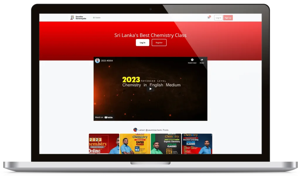Saumika Senanayake Learning Management System project preview